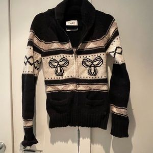 TNA Wool Cowichan Zip Up. Size medium. Barely worn.